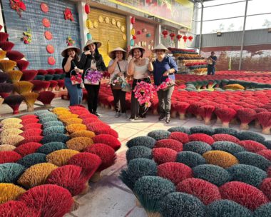 Hanoi tour a day includes Quang Phu Cau Incense Village
