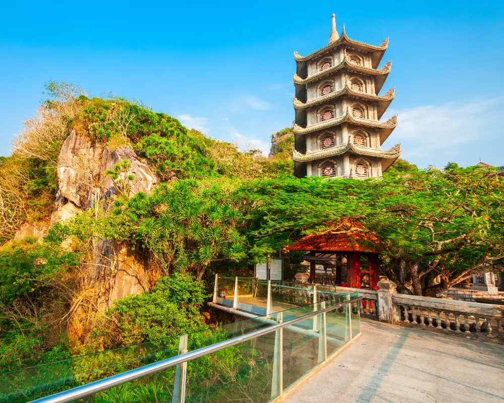 Marble Mountains pagoda