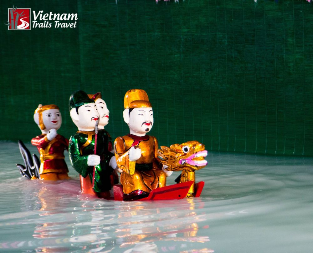 Golden Dragon water puppet show