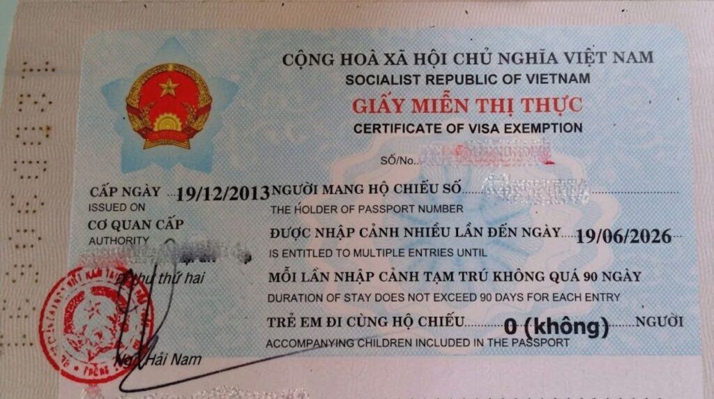 Vietnam Visa Exemption 2026 – Full Visa-Free Countries & Entry Rules