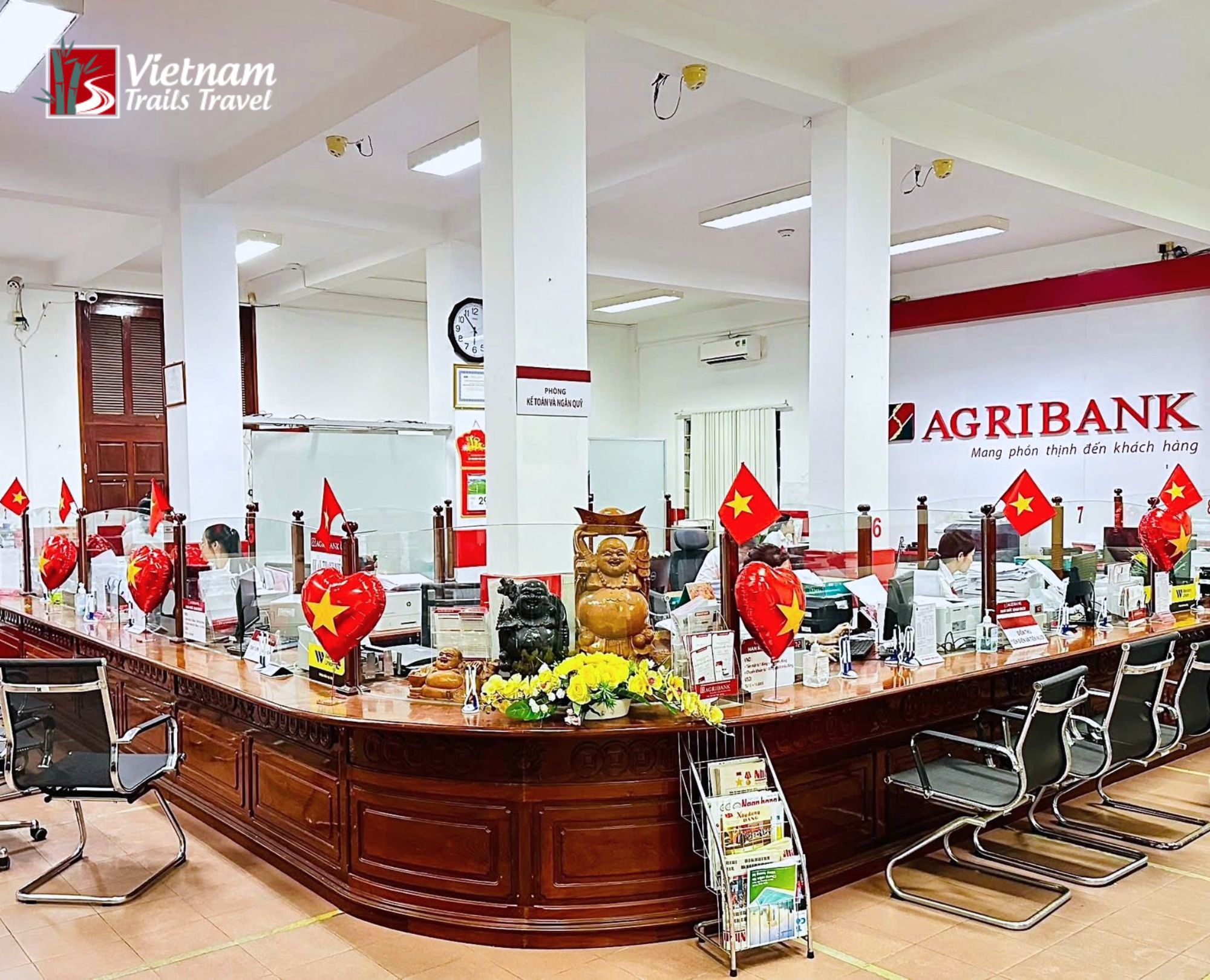 Agribank Phu Quoc offers a reliable currency exchange service for international travelers