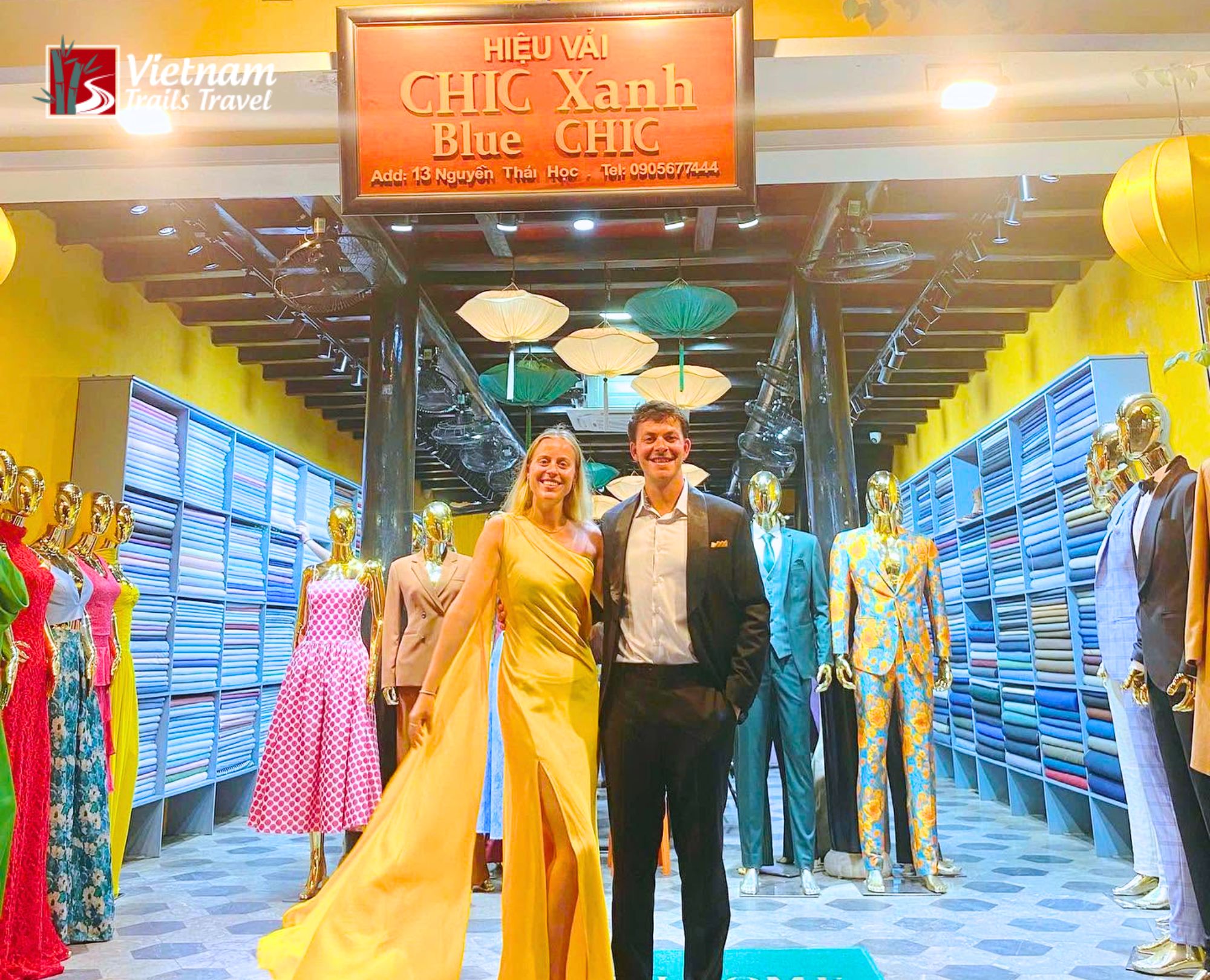 Exploring Hoi An's shops is an experience in itself, with colorful mannequins, endless fabric choices, and friendly staff ready to help you find the perfect look