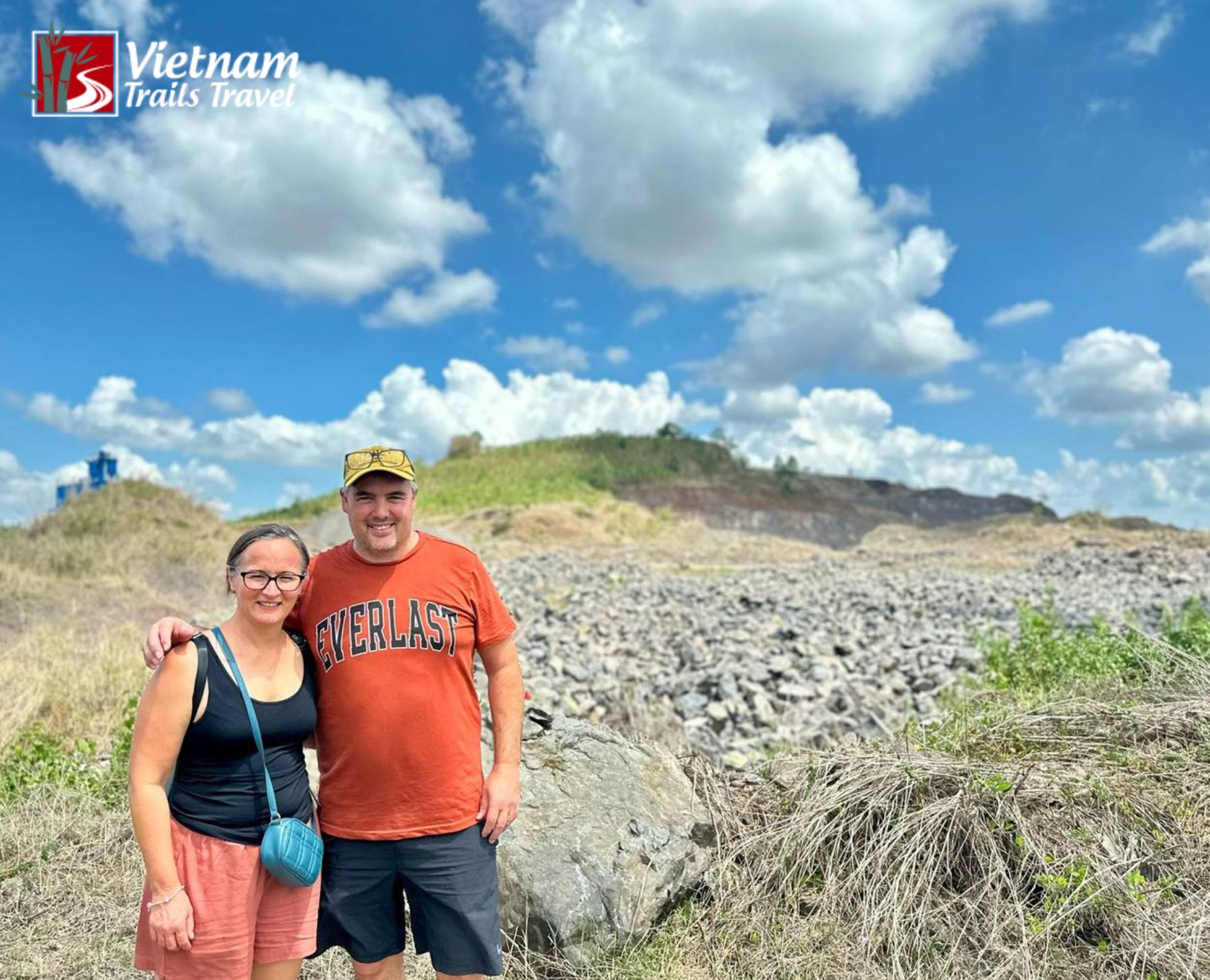 Tourists visiting the historic site of Horseshoe Hill in Ba Ria - Vung Tau, a significant landmark during the Vietnam War