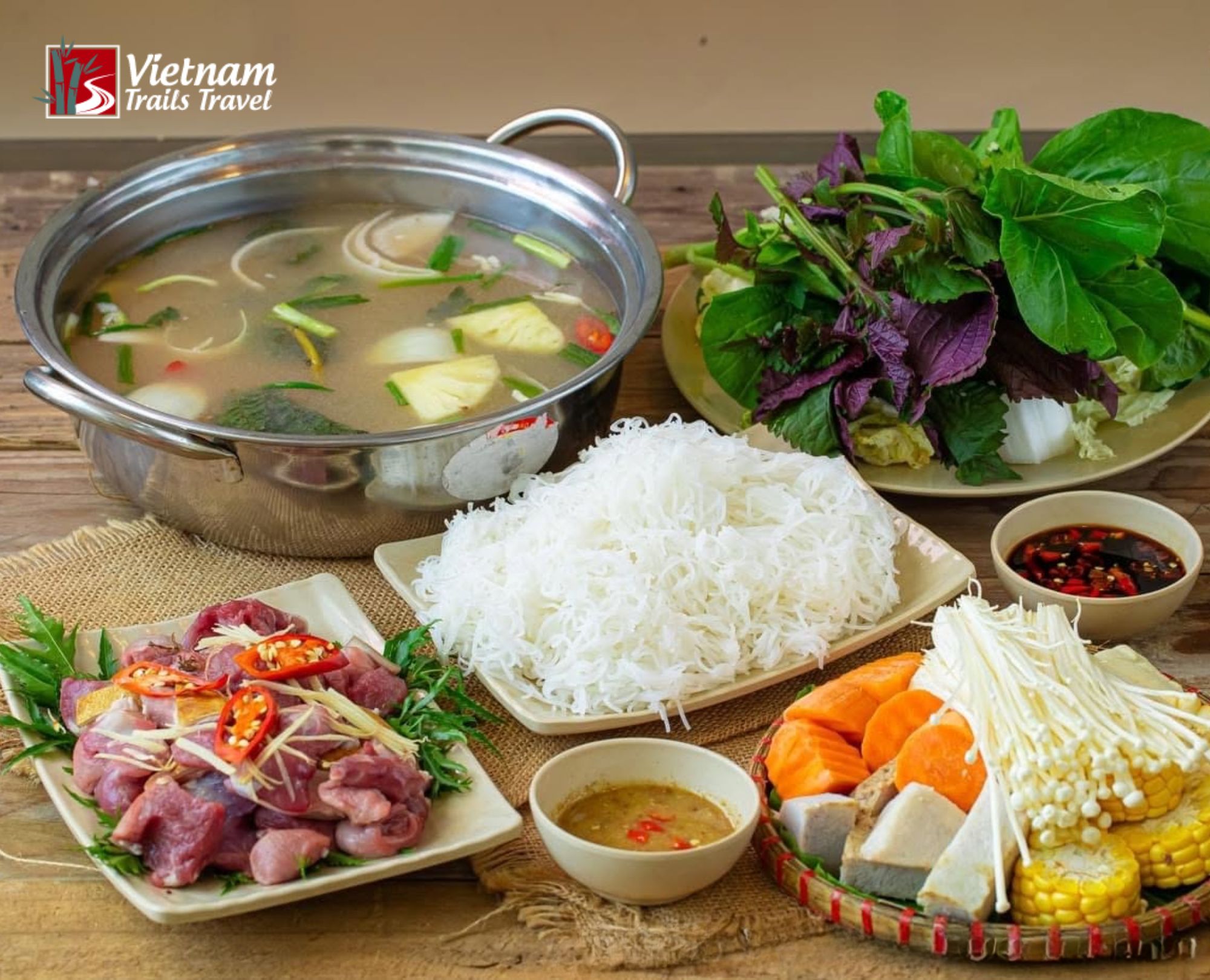 Traditional mountain goat dish in Ninh Binh Vietnam