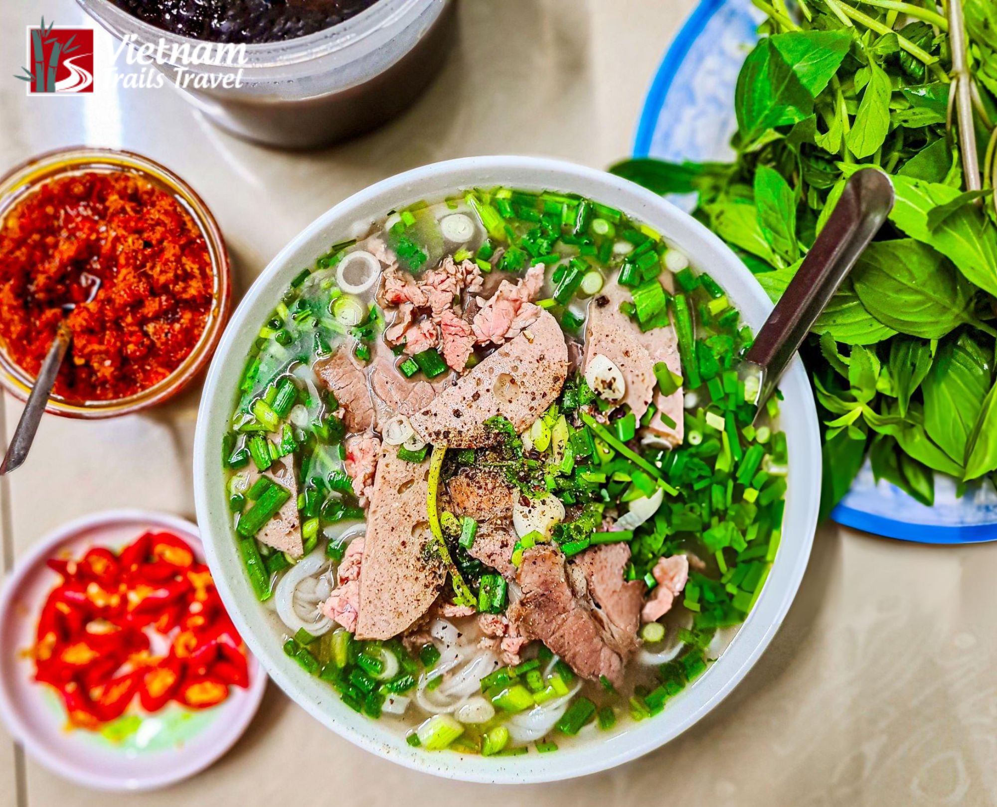 Saigon-Style Beef Noodle Soup (Pho Bo)