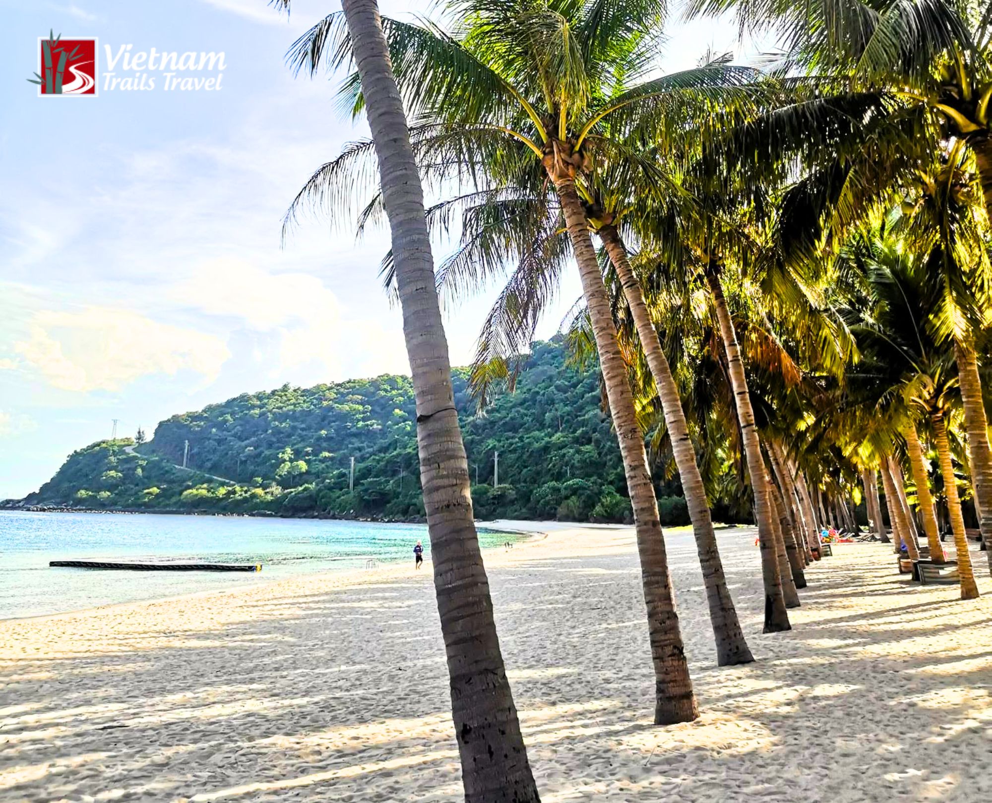 Beautiful coastal landscape with relaxing atmosphere highlighting the best beaches in Vietnam